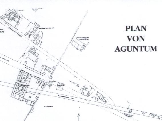 Plan von Aguntum